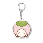 ちびあかぽんの桜かめもち Acrylic Key Chain