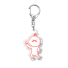 ひげレモン屋のおにぎり持参 Acrylic Key Chain