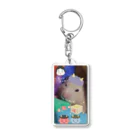 ゆっさんNYR-YUNのキンクマハムスターのなのくん Acrylic Key Chain