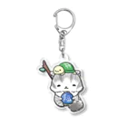 琥珀アンダーソン🍀ねこ七福にゃ～の福禄にゃ（ねこ七福にゃ～） Acrylic Key Chain