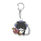 琥珀アンダーソン🍀ねこ七福にゃ～の大黒にゃん（ねこ七福にゃ～） Acrylic Key Chain