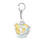 nimo’s WORLDのにもずわーるど　全員集合 Acrylic Key Chain