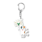 おばけ商店のおばけキーホルダー＜ネギを信仰する猫又＞ Acrylic Key Chain