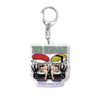 東京スシダラケの寿司ガールズキーホルダー Acrylic Key Chain