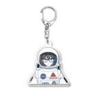 Emma KAWAII CollectionのSpace suit Emma Acrylic Key Chain