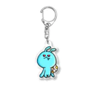 ゆうの部屋ルールルルルルルールルの鬼ウサ＆朝メシパンダ Acrylic Key Chain