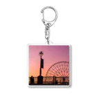 taka_1026の夕焼けの帰り道 Acrylic Key Chain