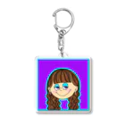 mee's shopのFriday mood/金曜日の女の子 Acrylic Key Chain