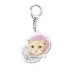 みきぞーん｜保護猫 ミッキー画伯と肉球とおともだちの虎汰郎 Acrylic Key Chain