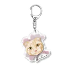 みきぞーん｜保護猫 ミッキー画伯と肉球とおともだちの虎汰郎 Acrylic Key Chain