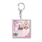 aigamoのHeisei GAL KEYCHAIN アクリルキーホルダー