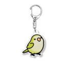 Cody the LovebirdのChubby Bird オキナインコ Acrylic Key Chain