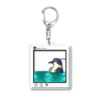 ゴイサギのおみせのゴイサギとゴイゴイ温泉できちゃうキーホルダー Acrylic Key Chain