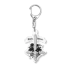 Rebelle DébutantのCroix inversée（淡色ver）アクセサリー Acrylic Key Chain