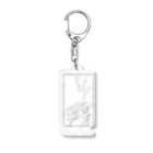 示 -shimes-のI Love Smoke Acrylic Key Chain