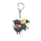 おおはショップのおちりフリフリおおはしんし Acrylic Key Chain