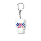 ちゃんがやのレトログラスc Acrylic Key Chain