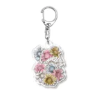 suzubaraのガーベラ Acrylic Key Chain