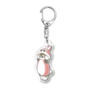 mofusandのねこかぶり（うさぎ） Acrylic Key Chain