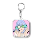 ねこぜもんのLOOK ( Type B ) Acrylic Key Chain