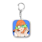 ねこぜもんのLOOK ( Type A ) Acrylic Key Chain