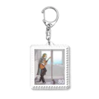 海旧森の切手型キーホルダー　Tipping Acrylic Key Chain