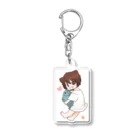 常時空腹やさんのさかなといっしょ！ Acrylic Key Chain