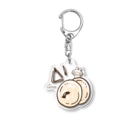 ＊momochy shop＊のシンバルとトライアングルとうさぎ Acrylic Key Chain