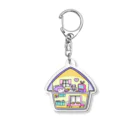 よなよなこうもりのよなこちゃん　おでかけハウス Acrylic Key Chain