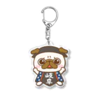 パグちゃんの岐阜のパグボボ Acrylic Key Chain