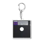 えんとろぴの5インチフロッピー Acrylic Key Chain