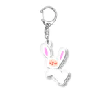 Walton’sの白ウサ Acrylic Key Chain