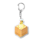 スロータイプ書店 Slowtype BooksのHONEY TOAST ハニートースト 247-1 Acrylic Key Chain