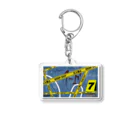 【Zebra channel 公式SHOP】 しまうま工房のEvidence Acrylic Key Chain