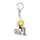 MobShopのmini-Girl Acrylic Key Chain