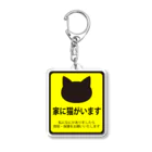 さんずい堂の家に猫がいます Acrylic Key Chain