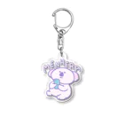 キュウちゃんのおみせやさんのメンヘラコアラ×スマホ（ゆめかわ） Acrylic Key Chain