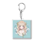 カミヤノゾミ🕊skebはじめましたの春の色 Acrylic Key Chain