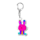 ninchoco shopのラビビット(ダイカット) Acrylic Key Chain