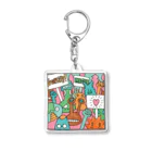 cementmilk WEBショップのデモ行進してみた Acrylic Key Chain