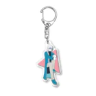 はいいろのおとのらんすろっと Acrylic Key Chain