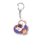 naty's doodlesのgaming cat Acrylic Key Chain