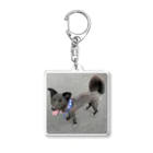 愛犬ラックのお店やさんの愛犬ラックのつるつる Acrylic Key Chain