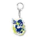 わくわく表現実験場のホウキさん Acrylic Key Chain