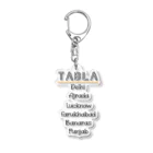 Soul Of RythmsのTabla Gharanas 2 Acrylic Key Chain