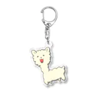 ヤキトリハウスのシロパカ Acrylic Key Chain