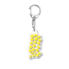 CHIAKIX SHOPの黄色い花 Acrylic Key Chain
