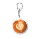 鰻ぬの本日のカプチーノ Acrylic Key Chain