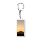 photo-foxの夕暮れ 富士 Acrylic Key Chain