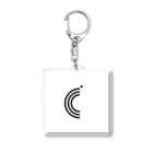 _____ORCA___のORCA White logo Acrylic Key Chain